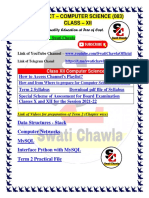 Subject - Computer Science (083) Class - Xii: How To Access Channel's Playlist?