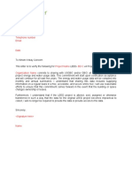 04.energy Data Sharing Commitment Letter Template