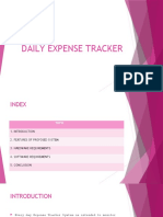 Daily Expense Tracker