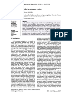 Defects of The Steel Billet in Continuous Casting: Anh-Hoa BUI and Van-Hung NGUYEN