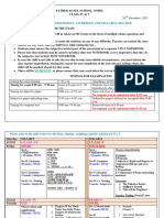 Online Periodic Assessment-3 Schedule and Syllabus (2021-2022)