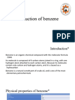 Production of Benzene