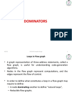 Dominators Global Data Flow Analysis