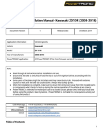 Powertronic Installation Manual-Kawasaki Zx10R (2008-2018)