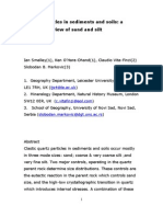 Quartz Particles in Sediments and Soils