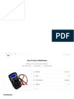 How To Use A Multimeter - Ifixit Repair Guide