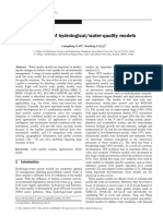 A Review of Hydrological - Water-Quality Models