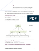 L 18 Java Package and Access Specifiers