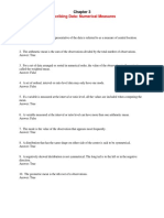 Chapter 3 Describing Data Numerical Measures