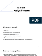 Factory Design Pattern