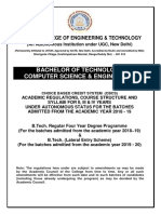 R18 Cse CS Syllabus