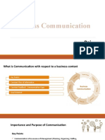 Business Communication