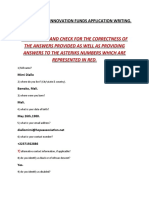 Kindly Read and Check For The Correctness of The Answers Provided As Well As Providing Answers To The Asteriks Numbers Which Are Represented in Red