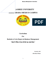 Business Management Curriculum 2021 Edited