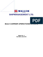 Bulk Carrier Manual WSM