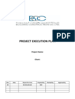 Appendix 8 - Typical Project Execution Plan