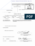 Mackenzie Delmas - Criminal Complaint in USA v. Delmas - 2019