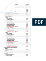 PROJECT Mau Estimate Template