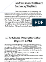 Protected Address Mode Software Architecture of 80386dx