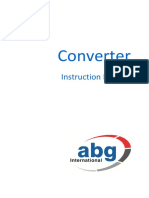 General Converter Manual