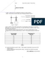 Structured Question Form 4 Chapter 2: The Structure of The Atom Struktur Atom SUBTOPIC: Matter Jirim