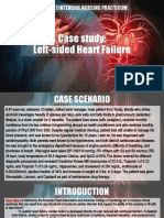 Case Study: Left-Sided Heart Failure: Ncm121 Intensive Nursing Practicum