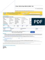 Booking Confirmation On IRCTC, Train: 14316, 03-Apr-2022, 2S, NDLS - GJL