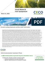 CECO Environmental Presentaton - Gabelli Q122 Waste Environ. Serv. Symposium - 033122