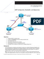 Ccnpv6 Route Lab2-1 Eigrp Config Student