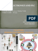 Power Electronics and PLC: SCHEME/YEAR:C-16/3 YEAR/5 SEM Subject Code: Ee-504