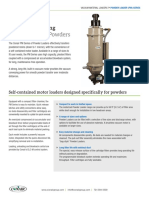 Of Free-Flowing Powders: Reliable Motor Loader Conveying