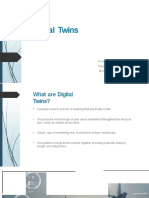 Digital Twins: Presented By: Megha Agrawal Mohit Parkhi