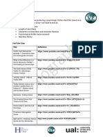 Plan For Bibliography