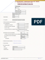 Form For Suitability Analysis