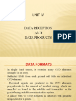 Unit Iv: Data Reception AND Data Products