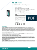 Mgate 5105-Mb-Eip Series: 1-Port Mqtt-Supported Modbus Rtu/Ascii/Tcp-To-Ethernet/Ip Gateways