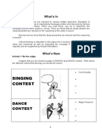 Engl9 Q4 JudgingIdeasReasoning