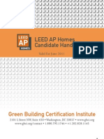 LEED AP Homes Candidate Handbook