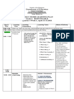 Department of Education: Weekly Home Learning Plan Grade 6 - Responsable Quarter 4 Week 1, April 11-13,2022