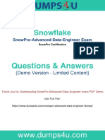 Snowflake: Questions & Answers