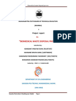 Biomedical Waste Disposal Report Final