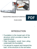 DQS258 Chapter 3 Piling Work