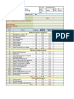 1F. EHS Assessment Score Smart Infra BU Project Month