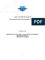 Course Code: EEE 402 Project-II Microcontroller Based Portable Digital Oscilloscope