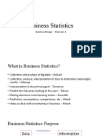 Business Statistics