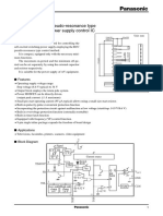 Self-Excited RCC Pseudo-Resonance Type AC-DC Switching Power Supply Control IC