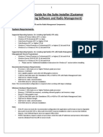 Installation Guide For The Suite Installer (Customer Programming Software and Radio Management)