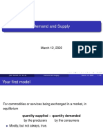 Lecture 2 Demand and Supply