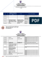 Department of Education: Name: Elizalde L. Piol Month: January Position: Pdo Ii-Lrms