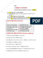 Homework 3-First Conditional